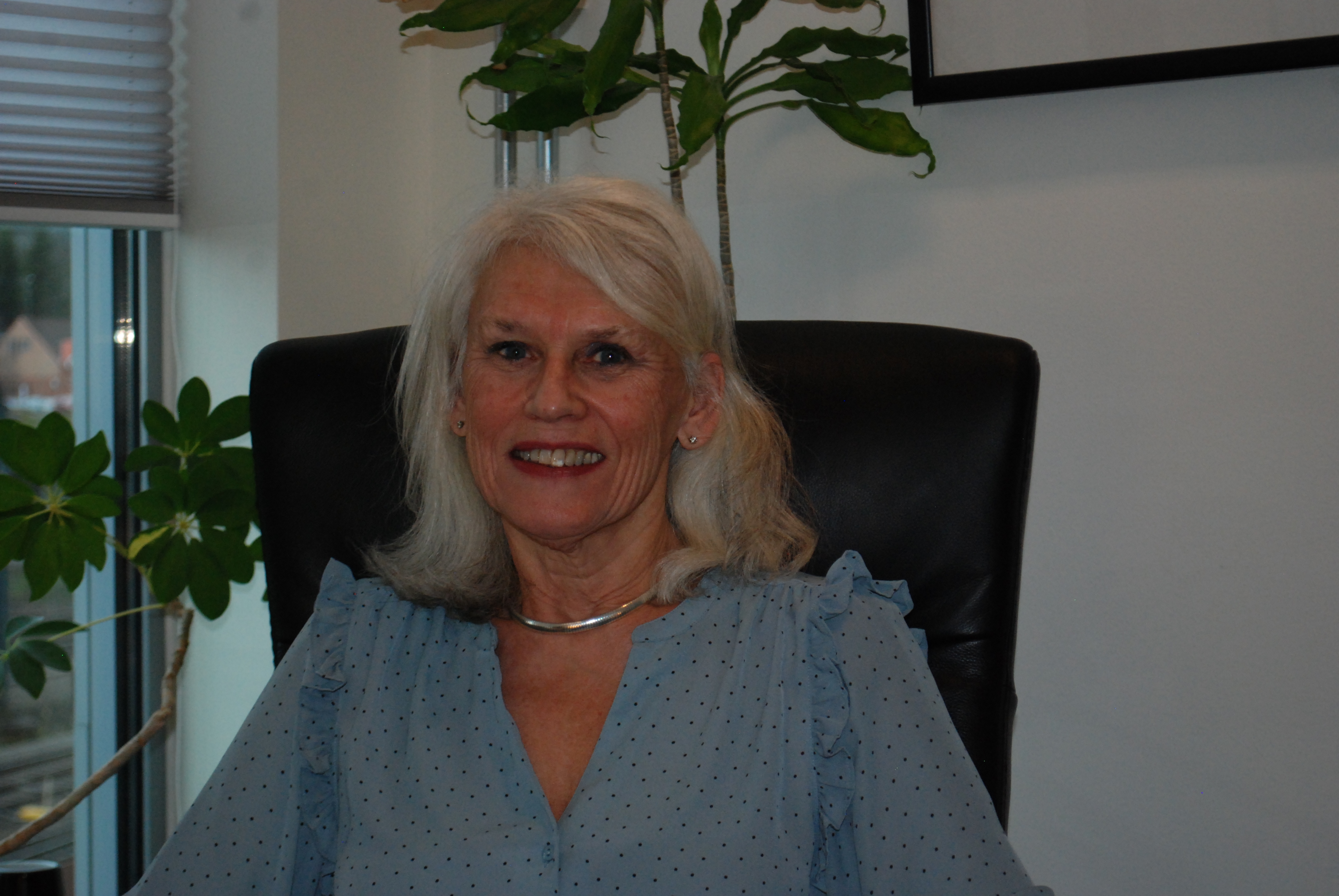 Portrett av Elisabeth Myrstad.