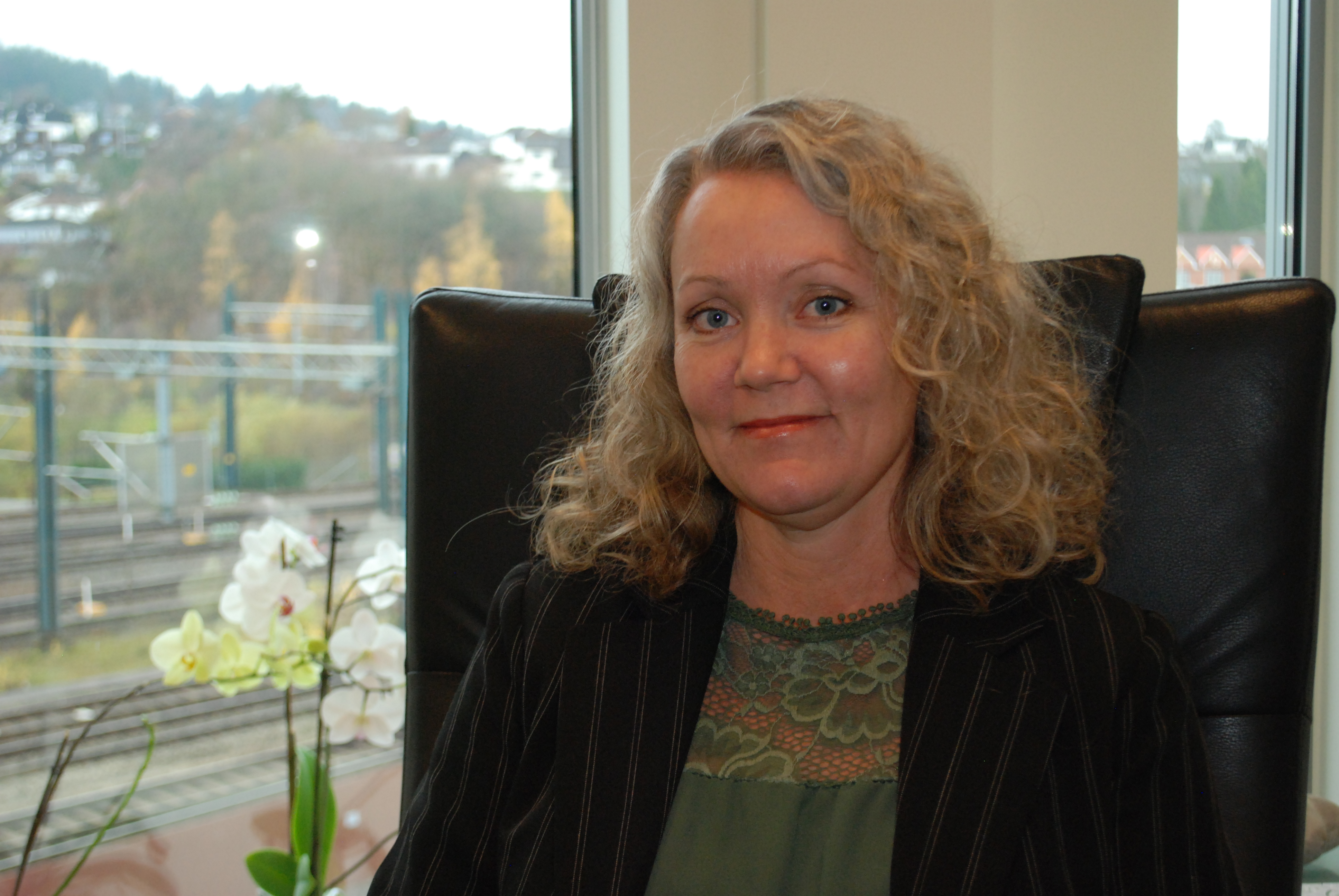 Portrett av Kristin Blom.